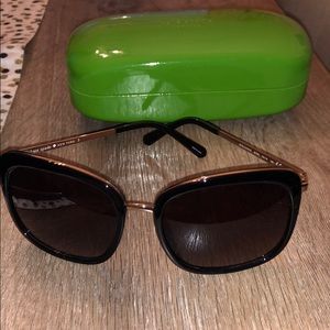 Kate Spade sunglasses with case- worn once!